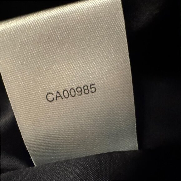 Hobbs Made in England Navy Wool Blend Cropped Pea Coat Jacket Women’s Size 6 - Picture 10 of 11